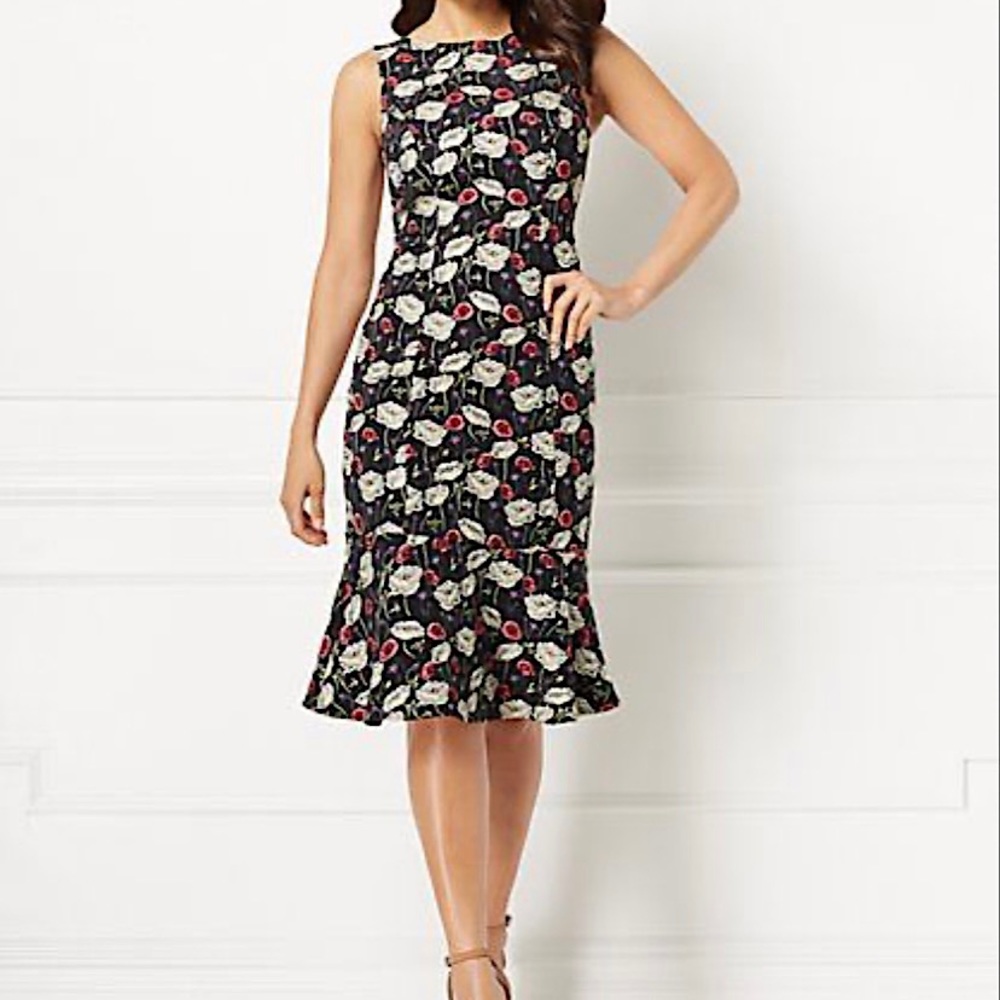 New York and Company Eva Mendes Garcelle Mermaid Dress size 4